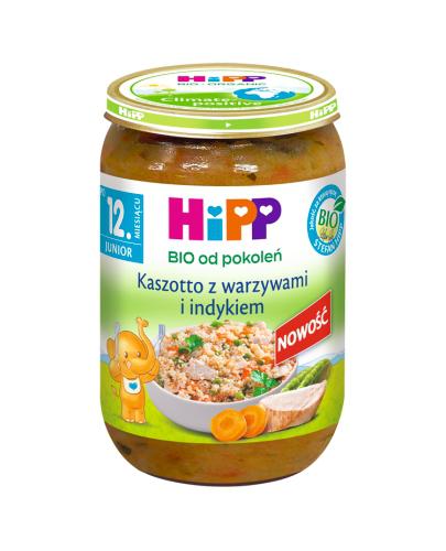 Hipp Kaszotto z warzywami i indykiem BIO, 250 g, cena, właściwości, opinie - Apteka internetowa Melissa