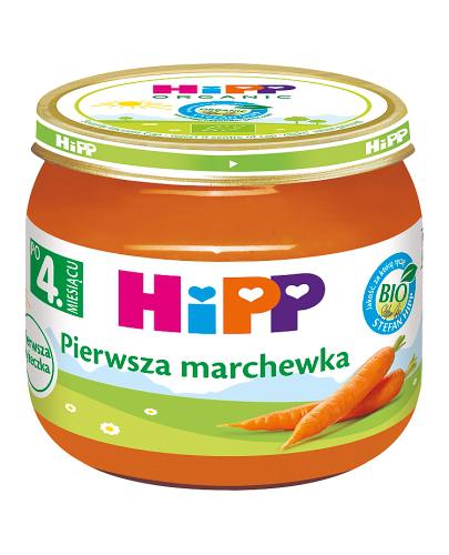  HiPP BIO od pokoleń, Pierwsza marchewka, po 4. m-cu, 80 g - Apteka internetowa Melissa  