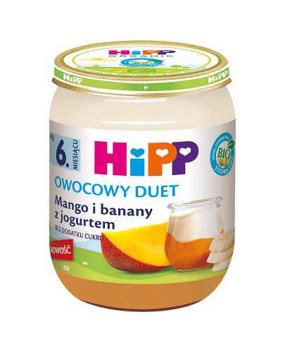  HiPP BIO od pokoleń, Mango i banany z jogurtem, po 6. m-cu, 160 g - Apteka internetowa Melissa  
