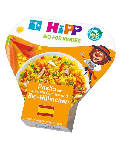  HiPP BIO od pokoleń, Paella z kolorowymi warzywami i kurczakiem, po 1. roku, 250 g, cena, opinie, wskazania - Apteka internetowa Melissa  
