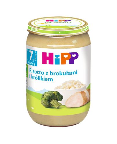HIPP Risotto z brokułami i królikiem po 7 miesiącu - 220 g, cena, opinie, właściwości