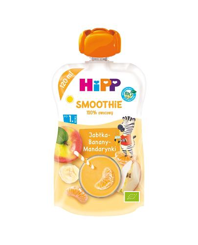 Hipp Smoothie Jabłka, banany, mandarynki po 1 roku - 120 ml - cena, opinie, właściwości