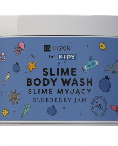  Hiskin Kids Slime dla dzieci do kąpieli niebieski, 150 ml - Apteka internetowa Melissa  