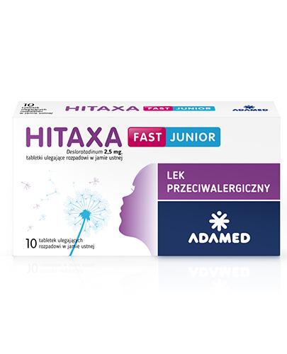 HITAXA FAST JUNIOR - 10 tabl. - Apteka internetowa Melissa