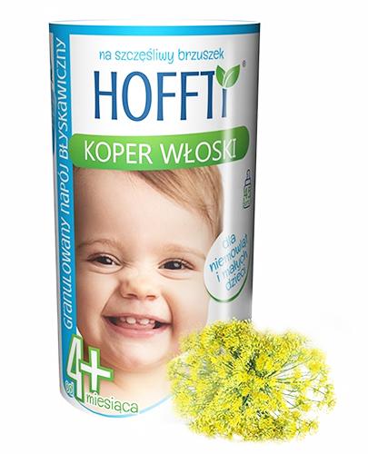 HOFFTI NA SZCZĘŚLIWY BRZUSZEK KOPER WŁOSKI Granulowany napój błyskawiczny od 4 m-ca - 180 g