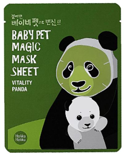  HOLIKA HOLIKA Baby Pet Magic Mask Sheet Vitality Panda maseczka na bawełniane płachcie - 1 szt. - Apteka internetowa Melissa  