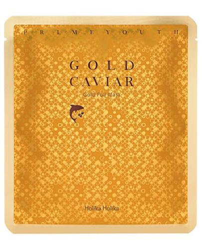 Holika Holika Prime Youth Gold Caviar Gold Maseczka pielęgnująca do twarzy - 25 g - cena, opinie, właściwości - Apteka internetowa Melissa