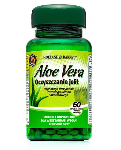 HOLLAND&BARRETT Aloe vera Oczyszczanie jelit 330 mg - 60 tabl. - Apteka internetowa Melissa