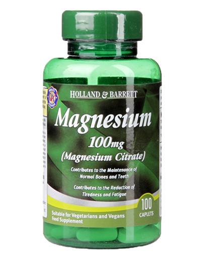  HOLLAND&BARRETT Cytrynian magnezu 100 mg - 100 tabl. - Apteka internetowa Melissa  