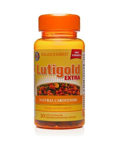 HOLLAND&BARRETT Lutigold extra 20 mg - 30 kaps. Dla zdrowych oczu. - Apteka internetowa Melissa