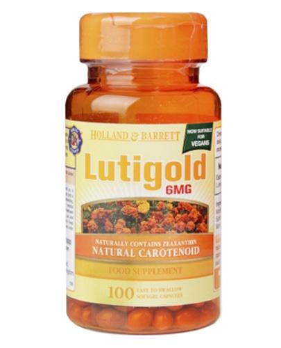  HOLLAND&BARRETT Lutigold luteina 6 mg - 100 kaps. Dla zdrowych oczu. - Apteka internetowa Melissa  