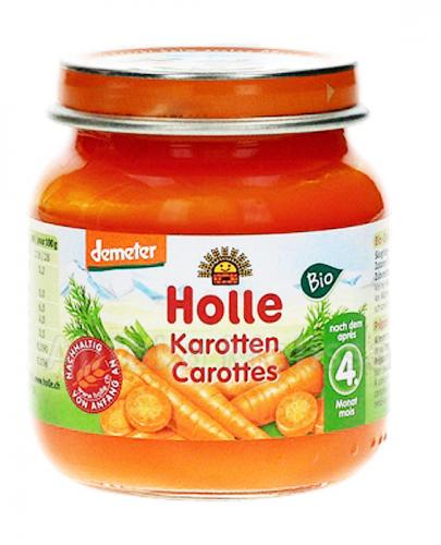 HOLLE BIO Danie dla niemowląt marchewka - 125 g