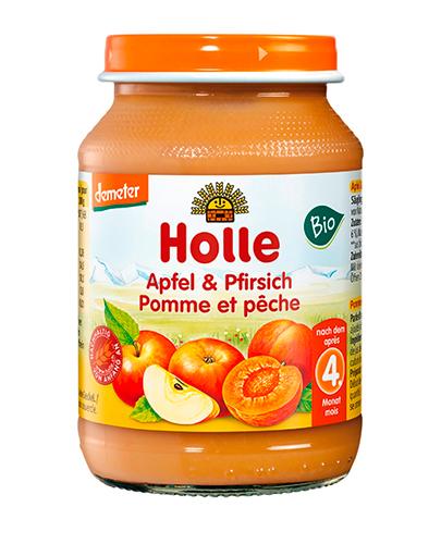 HOLLE Deserek Jabłko-Brzoskwinia - 190 g - Apteka internetowa Melissa