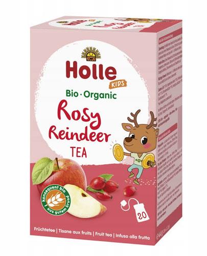  HOLLE Herbatka owocowa Różany Renifer Bio - 20 sasz. - cena, opinie, właściwości - Apteka internetowa Melissa  