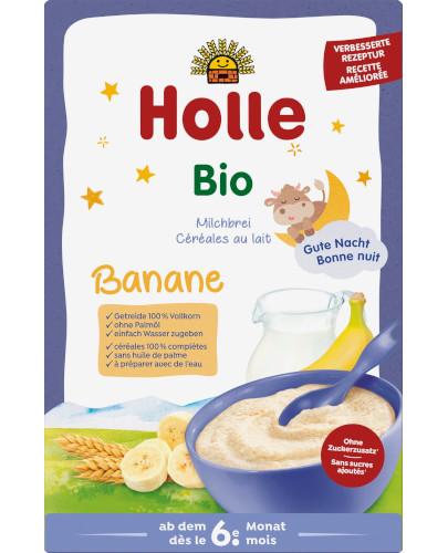  HOLLE Kaszka mleczno-pszenna bananowa na noc - 250 g - Apteka internetowa Melissa  