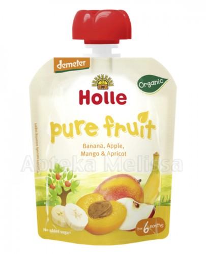 HOLLE Mus z banana, jabłka, mango i moreli - 90 g - Apteka internetowa Melissa