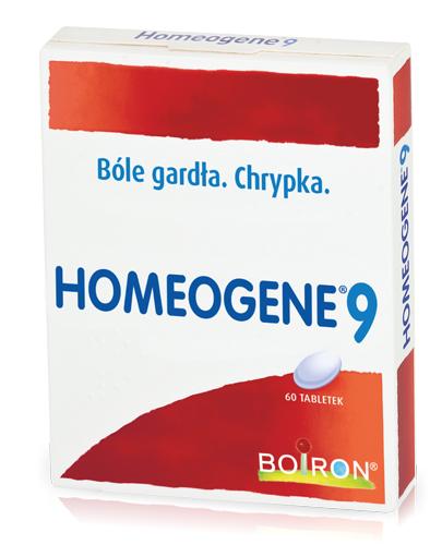  HOMEOGENE 9, 60 tabletek - Apteka internetowa Melissa  