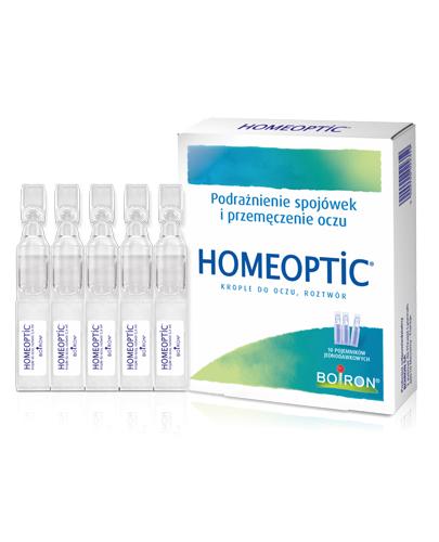 HOMEOPTIC Krople do oczu 0,4 ml - 10 minimsów - Apteka internetowa Melissa