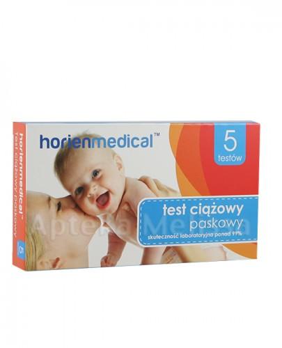  HORIENMEDICAL Paskowy test ciążowy - 5 szt. - Apteka internetowa Melissa  