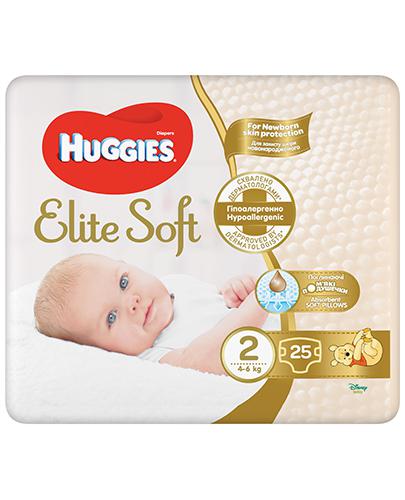 
                                                                          Huggies Elite Soft 2 Pieluchy 4-6 kg, 25 sztuk - Drogeria Melissa                                              