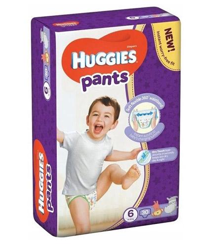 HUGGIES PANTS 6 Pieluchomajtki 15-25 kg - 30 szt - Apteka internetowa Melissa