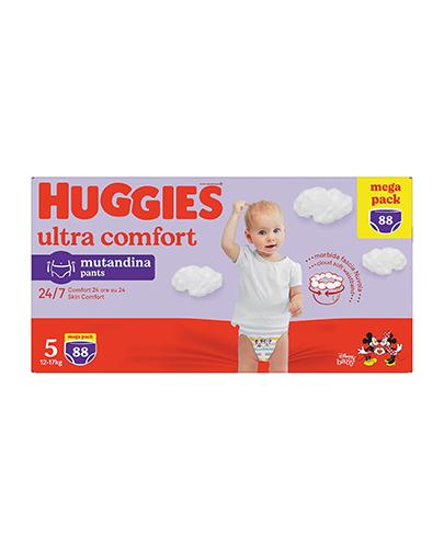 Huggies Ultra Comfort 5 Pieluchomajtki 12-17 kg, 88 sztuk - Apteka internetowa Melissa