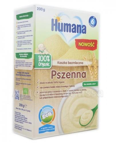 HUMANA 100% ORGANIC Kaszka bezmleczna pszenna po 6 m-cu - 200 g - Apteka internetowa Melissa