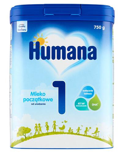  Humana 1 Mleko początkowe od urodzenia, 750 g, cena, opinie, skład - Apteka internetowa Melissa  