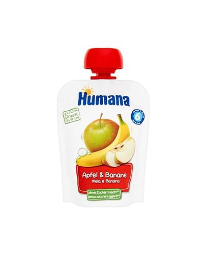 HUMANA 100% ORGANIC Mus Jabłko-Banan po 6 miesiącu - 90 g - Apteka internetowa Melissa