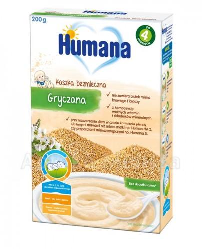 HUMANA 100% ORGANIC Kaszka bezmleczna gryczana po 4 m-cu - 200 g - Apteka internetowa Melissa