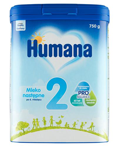  Humana 2 mleko następne w proszku, 750 g - cena, opinie, stosowanie - Apteka internetowa Melissa  