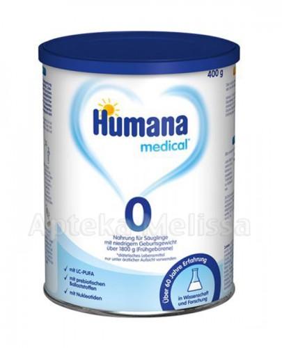  HUMANA 0 Mleko dla wcześniaków - 400 g - Apteka internetowa Melissa  