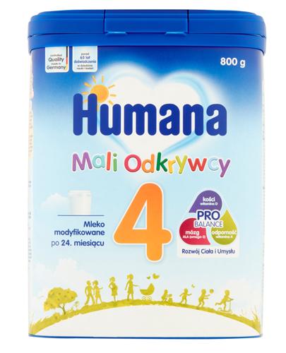 HUMANA 4 JUNIOR Mleko modyfikowane w proszku - 800 g - Apteka internetowa Melissa