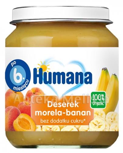HUMANA 100% ORGANIC Deserek morela-banan - 125g - Apteka internetowa Melissa