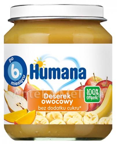 HUMANA 100% ORGANIC Deserek owocowy - 125g - Apteka internetowa Melissa