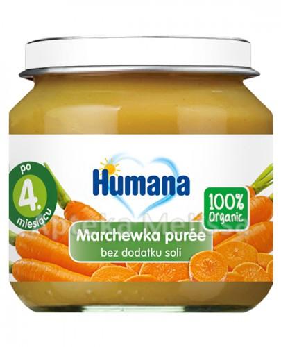 HUMANA 100% ORGANIC Marchewka puree - 80 g - Apteka internetowa Melissa
