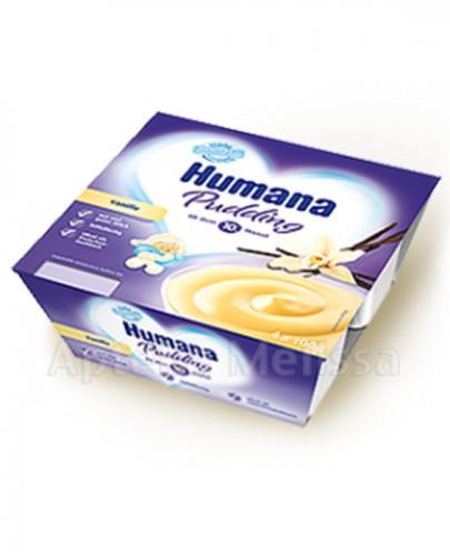 HUMANA Deserek Mleczny kaszka waniliowa - 4 x 100 g - Apteka internetowa Melissa