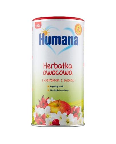  Humana Herbatka owocowa z ekstraktem z ziół po 8 m-cu - 200 g - cena, opinie, właściwości  - Apteka internetowa Melissa  