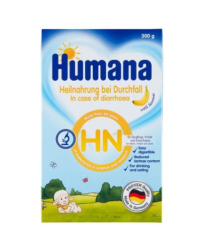  Humana HN Produkt z prebiotykiem dla niemowląt, dzieci i dorosłych z bananami - 300 g - cena, opinie, właściwości  - Apteka internetowa Melissa  