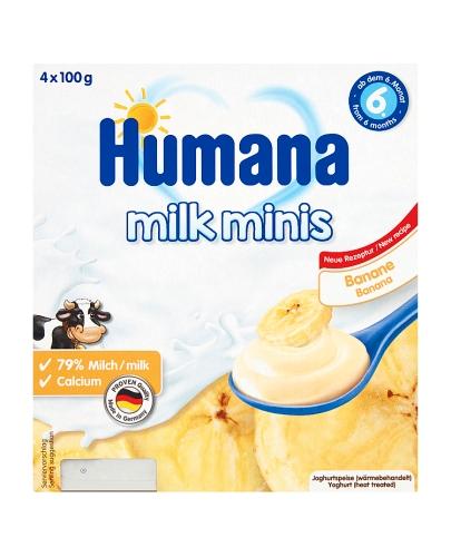  Humana Milk Minis Deserek jogurtowy o smaku bananowym po 6 m-cu - 400 g - cena, opinie, właściwości  - Apteka internetowa Melissa  