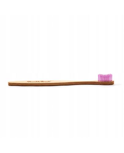  Humble Brush Szczoteczka bambusowa fiolet medium - 1 szt. - cena, opinie, właściwości - Apteka internetowa Melissa  