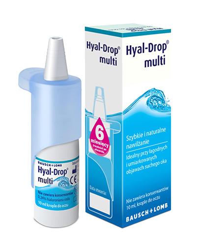  Hyal-Drop multi, nawilżające krople do oczu, 10 ml - Apteka internetowa Melissa  