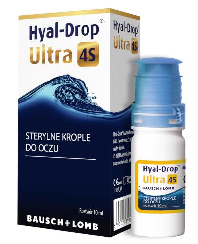  Hyal-Drop Ultra 4S, nawilżające krople do oczu, 10 ml - Apteka internetowa Melissa  