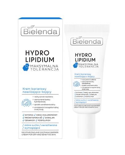  Bielenda Hydro Lipidium Maksymalna Tolerancja Krem barierowy nawilżająco-kojący, 50 ml  - Apteka internetowa Melissa  