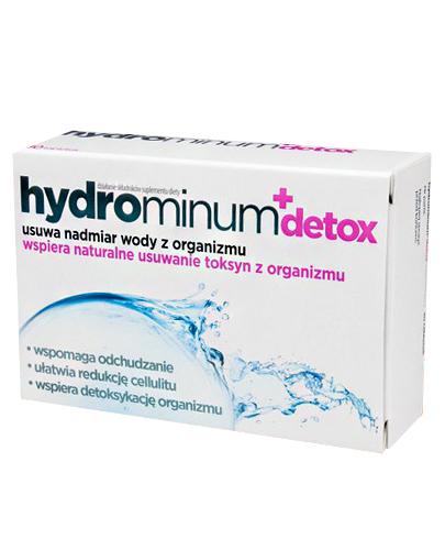 Hydrominum + detox, tabletki, 30 sztuk