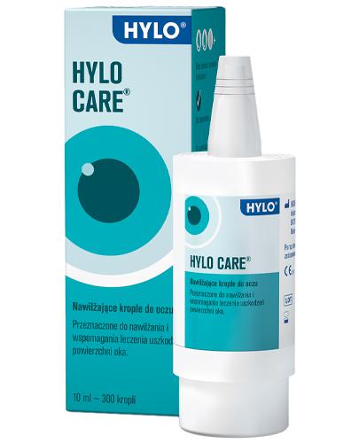  HYLO-CARE Krople do oczu - o działaniu nawilżającym i zmniejszającym pieczenie oczu - 10 ml - Apteka internetowa Melissa  