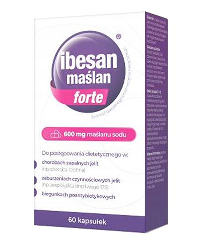  Ibesan Maślan Forte, 60 kaps., cena, opinie, właściwości - Apteka internetowa Melissa  
