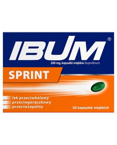  Ibum Sprint 200 mg, 10 kapsułek miękkich