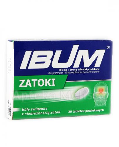 IBUM ZATOKI - 20 tabl. - Apteka internetowa Melissa