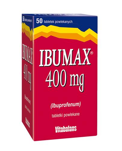  IBUMAX 400 mg, 50 tabletek na ból różnego pochodzenia i stany zapalne - Apteka internetowa Melissa  